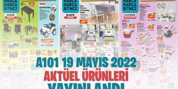 A101 19 Mayıs 2022 Aktüel Kataloğu Yayınlandı