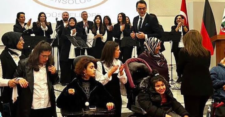 Konsoloslukta engellilere sevgi seli