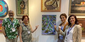 Sanatta Engel Yok Vakfı, İZFAŞ fuarında sanatseverlerle buluştu