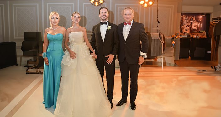 Rüya gibi bir düğünle hayatlarını birleştirdiler