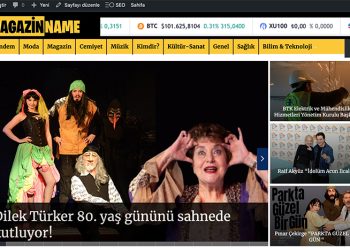 Sanat, cemiyet ve magazin dünyasının kalbi magazinname.com’da atıyor
