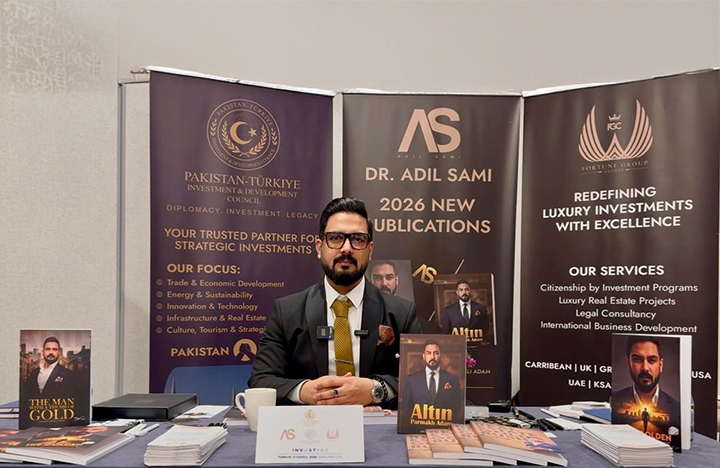 Adil Sami İstanbul’daki Uluslararası Zirvede İki Yeni Kitabını Tanıttı